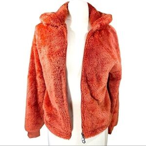 Joy Lab Plush Teddy Jacket Full Zip XS